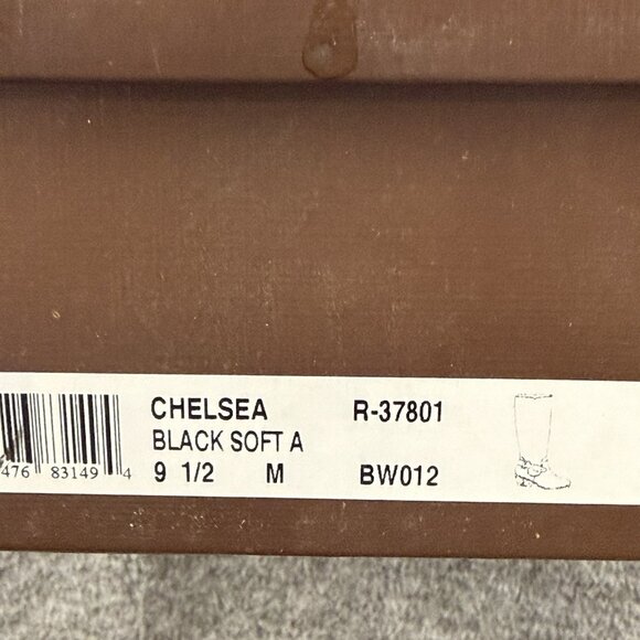 ✅ROSE PETALS by Walking Cradles Chelsea Boots Women's 9.5M Black Leather Riding - Picture 2 of 12
